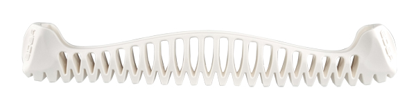 Plastový chránič E-GUARD "EDEA" - biely Pure White, veľ. M